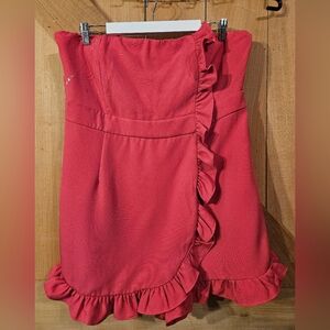DO+BE Pink Ruffle Romper